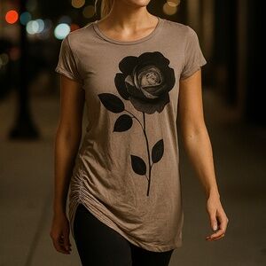 Forever 21's Rose Tee Shirt